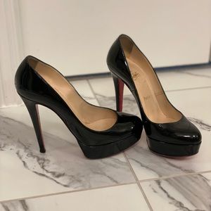 Christian Louboutin black pumps, 37.5